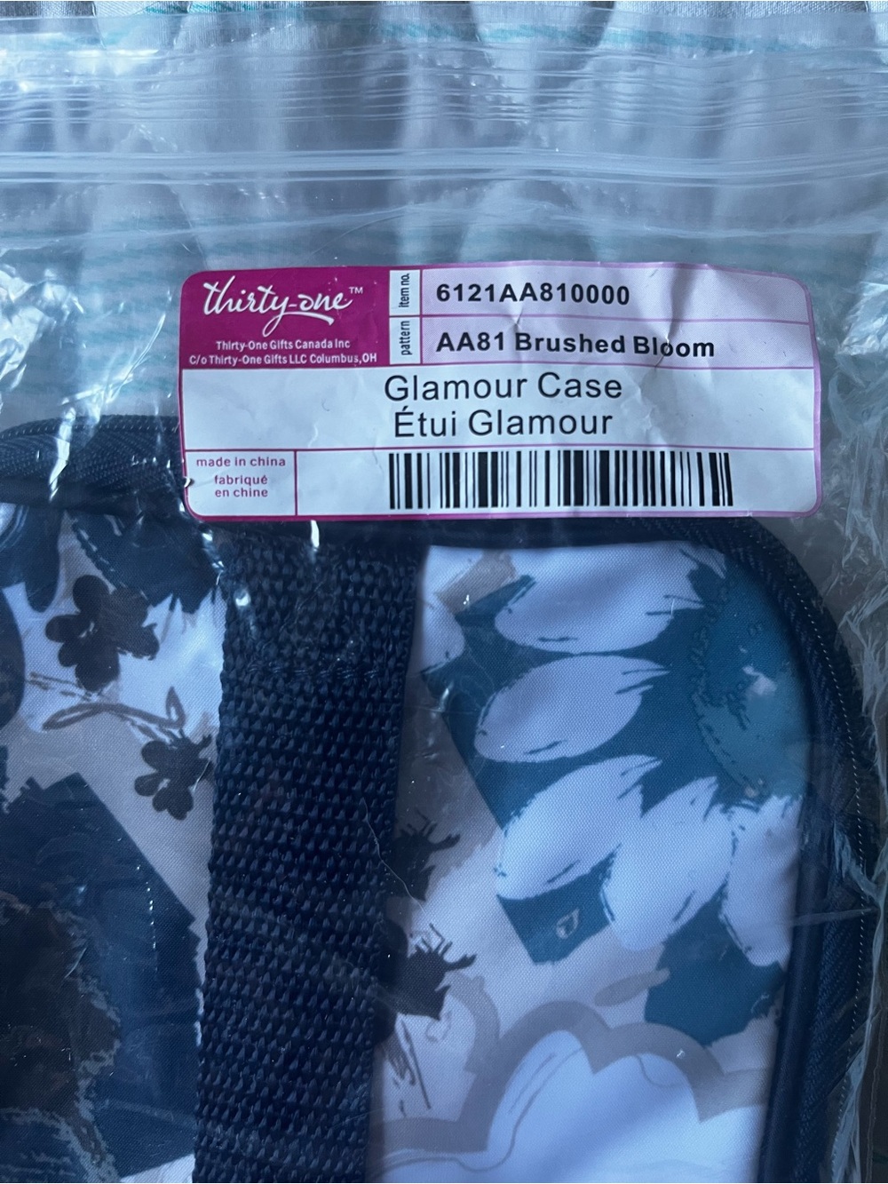 Thirty-One Glamour Case – Brushed Bloom – New in Package